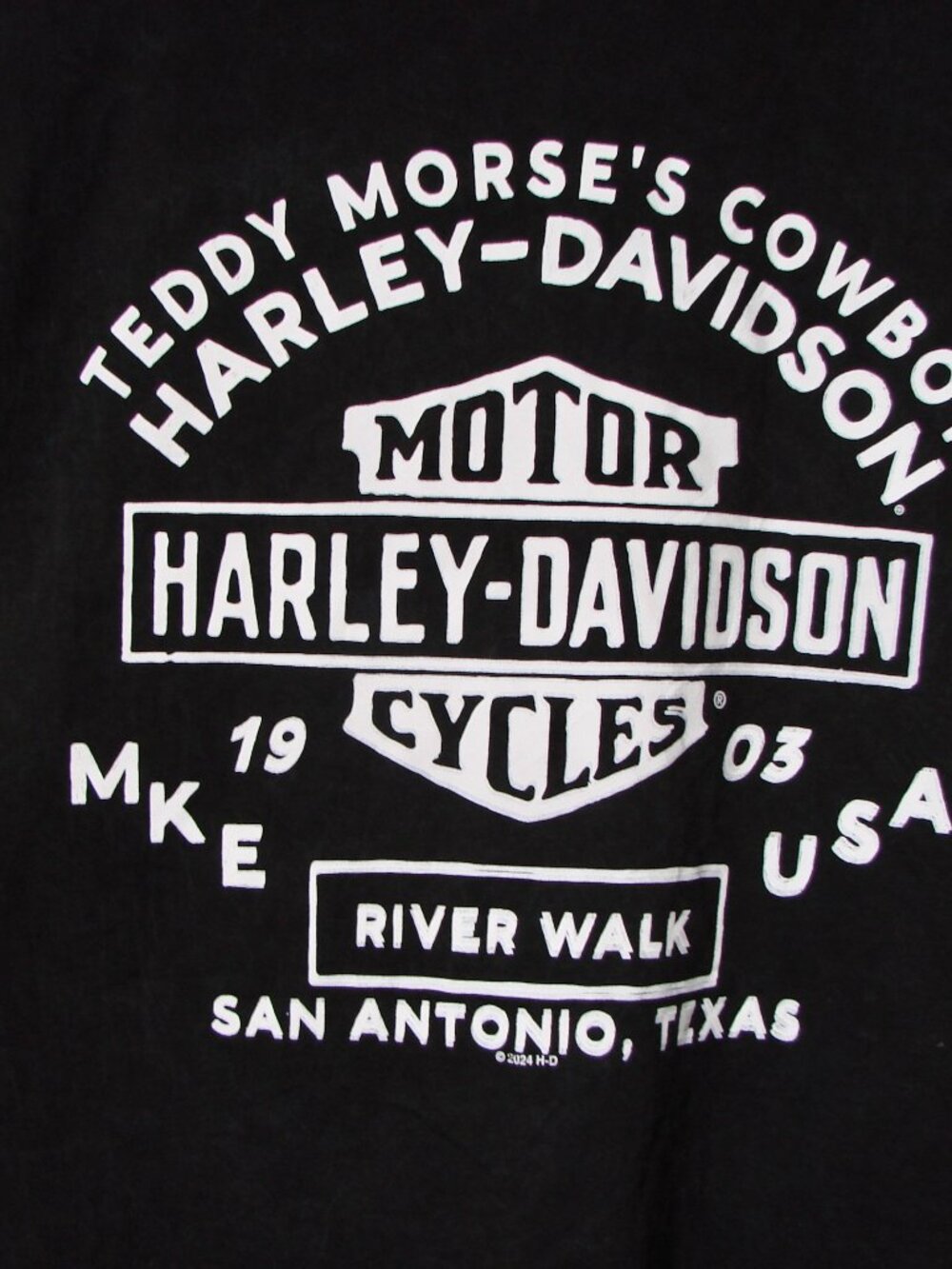 Harley Davidson Motorcyles Muscle Tank Top Sleeveless Texas Skull Wings XL 2XL - Picture 16 of 16